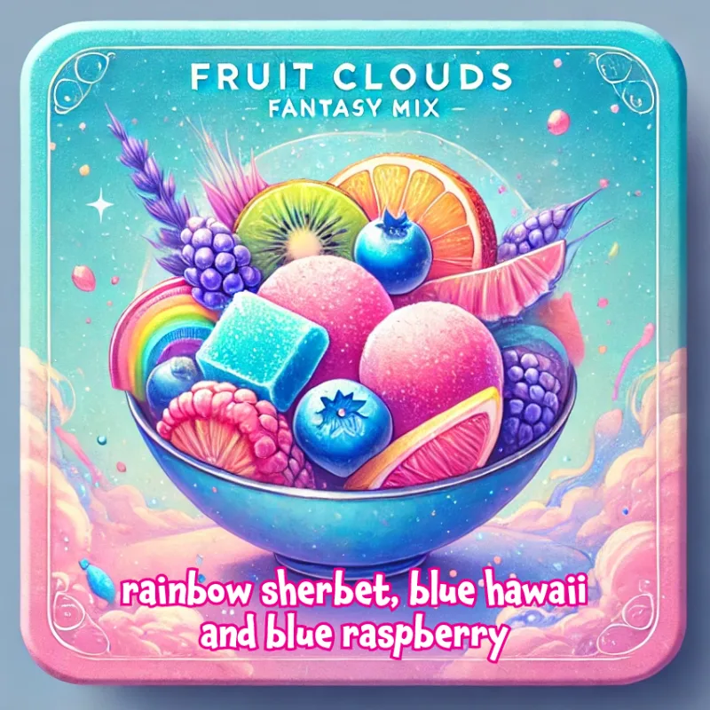 Fruit Clouds: Fantasy Mix freeze-dried candy